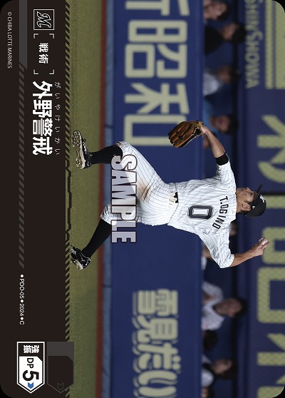 外野警戒(千葉ロッテマリーンズ) 【PBP02/PDO/M05】